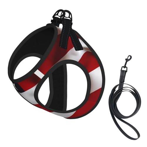 L Leash Hundegeschirr, kleine Größe, mit amerikanischer Flagge, reflektierend, für Outdoor und Spaziergänge mit dem Hund L Leash Hundegeschirr, kleine Größe, mit amerikanischer Flagge, reflektierend, für Outdoor und Spaziergänge mit dem Hund von ZHAOUR