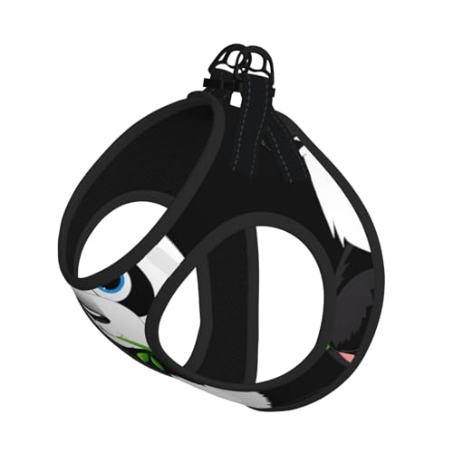 L Leash Hundegeschirr, kleine Größe, niedlicher Panda-Druck, Haustier-Leinen-Set, reflektierend, für Outdoor und Spaziergänge mit dem Hund L Leash Hundegeschirr, kleine Größe, niedlicher Panda-Druck, Haustier-Leinen-Set, reflektierend, für Outdoor und Spaziergänge mit dem Hund von ZHAOUR