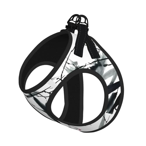 M Leash Hundegeschirr, kleine Größe, Bambus, Kirschblüten-Druck, Haustier-Leinen-Set, reflektierend, für Outdoor und Spaziergänge mit dem Hund M Leash Hundegeschirr, kleine Größe, Bambus, Kirschblüten-Druck, Haustier-Leinen-Set, reflektierend, für Outdoor und Spaziergänge mit dem Hund von ZHAOUR