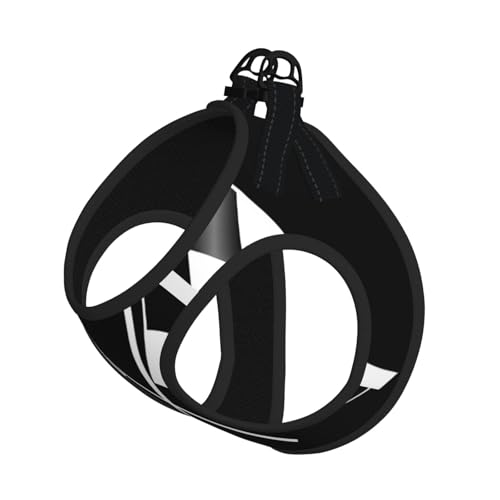 M Leash Hundegeschirr, kleine Größe, schwarz-weiß, karierte Flaggen, Muster, reflektierend, für draußen und mit dem Hund spazieren gehen M Leash Hundegeschirr, kleine Größe, schwarz-weiß, karierte Flaggen, Muster, reflektierend, für draußen und mit dem Hund spazieren gehen von ZHAOUR