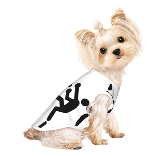 M Pet atmungsaktives ärmelloses T-Shirt – leichtes Kickbox-Print Tanktop Outfit für kleine und mittelgroße Hunde M Pet atmungsaktives ärmelloses T-Shirt – leichtes Kickbox-Print Tanktop Outfit für kleine und mittelgroße Hunde von ZHAOUR