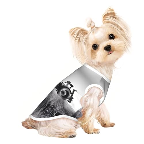 M Pet atmungsaktives ärmelloses T-Shirt – leichtes Tanktop mit Traktor-Landwirtschaft, ruhiger Druck, für kleine und mittelgroße Hunde M Pet atmungsaktives ärmelloses T-Shirt – leichtes Tanktop mit Traktor-Landwirtschaft, ruhiger Druck, für kleine und mittelgroße Hunde von ZHAOUR