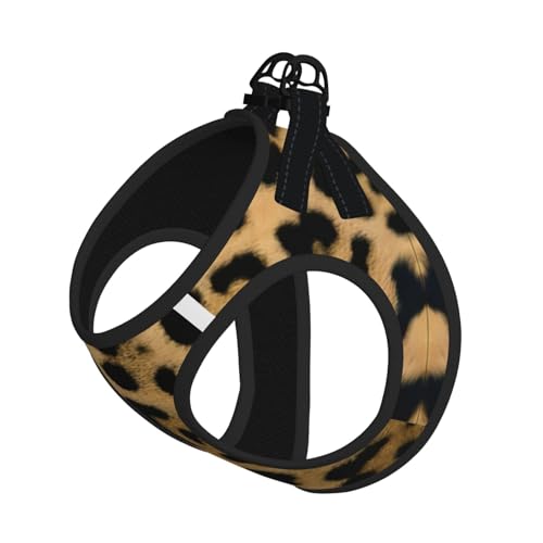 S Leash Hundegeschirr, klein, Leopardenmuster, reflektierend, für Outdoor und Spaziergänge mit dem Hund S Leash Hundegeschirr, klein, Leopardenmuster, reflektierend, für Outdoor und Spaziergänge mit dem Hund von ZHAOUR