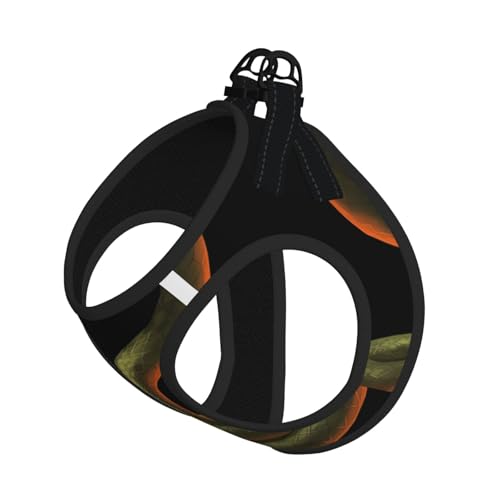 S Leash Hundegeschirr, klein, Schlangenmuster, reflektierend, für Outdoor und Spaziergänge mit dem Hund S Leash Hundegeschirr, klein, Schlangenmuster, reflektierend, für Outdoor und Spaziergänge mit dem Hund von ZHAOUR