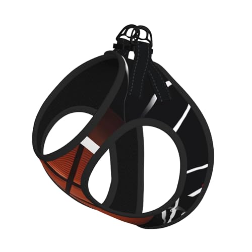 S Leash Hundegeschirr, kleine Größe, Basketball-Druck, Haustier-Leinen-Set, reflektierend, für Outdoor und Spaziergänge mit dem Hund S Leash Hundegeschirr, kleine Größe, Basketball-Druck, Haustier-Leinen-Set, reflektierend, für Outdoor und Spaziergänge mit dem Hund von ZHAOUR