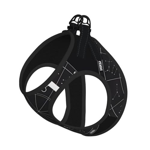 S Leash Hundegeschirr, kleine Größe, Sternzeichen, Weltraumdruck, Haustier-Leinen-Set, reflektierend, für Outdoor und Spaziergänge mit dem Hund S Leash Hundegeschirr, kleine Größe, Sternzeichen, Weltraumdruck, Haustier-Leinen-Set, reflektierend, für Outdoor und Spaziergänge mit dem Hund von ZHAOUR