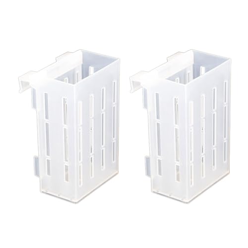 ZHAPEG Aquarium-Pflanzenhalter für verschiedene Aquarien, Hydrokultur-Pflanzkorb, Töpfe, Lebensraum-Versorgung, 2 Stück von ZHAPEG