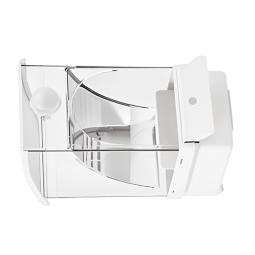 ZHAPEG Automatischer Vogelfutterspender mit Trennung und Anti-Streu-Design für Papageien, Nymphensittiche, Wellensittiche, Käfigzubehör ZHAPEG Automatischer Vogelfutterspender mit Trennung und Anti-Streu-Design für Papageien, Nymphensittiche, Wellensittiche, Käfigzubehör von ZHAPEG