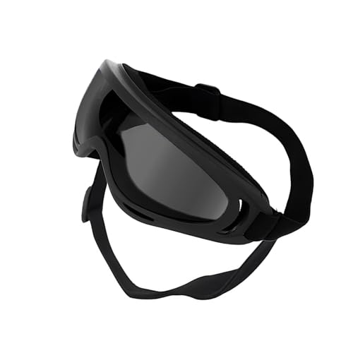 ZHAPEG Schutzbrille für mittelgroße bis große Rassen, Sonnenfilter, verstellbarer Riemen, Outdoor-Aktivität, Komfort, Haustier-Sonnenbrille von ZHAPEG