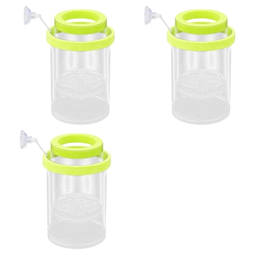 ZHAPEG Set mit 3 schwimmenden Fisch-Züchterboxen, Aquarien, Kindergartenkammer, Isolationsbox für Bettafish Garnelen Clownfische sicher ZHAPEG Set mit 3 schwimmenden Fisch-Züchterboxen, Aquarien, Kindergartenkammer, Isolationsbox für Bettafish Garnelen Clownfische sicher von ZHAPEG
