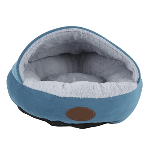 ZHDOKA Haustiernest in Muschelform, halbgeschlossenes Plüsch, für kleine Haustiere, Hunde, Katzen, Winter, warm, rund, mit Kapuze, gemütliches Katzenhöhlenbett für kleine Haustiere, Katzen, Welpen, 32 ZHDOKA Haustiernest in Muschelform, halbgeschlossenes Plüsch, für kleine Haustiere, Hunde, Katzen, Winter, warm, rund, mit Kapuze, gemütliches Katzenhöhlenbett für kleine Haustiere, Katzen, Welpen, 32 von ZHDOKA