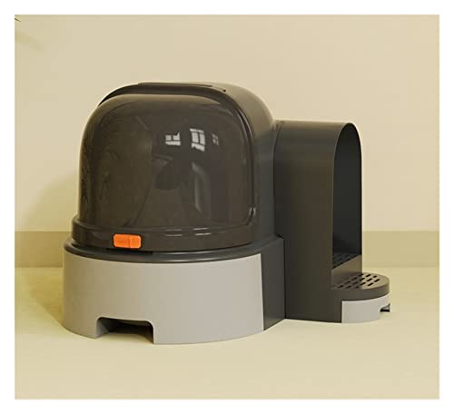 Automatische Katzentoilette Extra große, vollständig geschlossene Katzentoilette, Korridor, Anti-Gürtel, Sand, spritzwassergeschützt, Desodorierung, Katzen-Kätzchen-Toilette mit Schublade (Color : No Automatische Katzentoilette Extra große, vollständig geschlossene Katzentoilette, Korridor, Anti-Gürtel, Sand, spritzwassergeschützt, Desodorierung, Katzen-Kätzchen-Toilette mit Schublade (Color : No von ZHELLY
