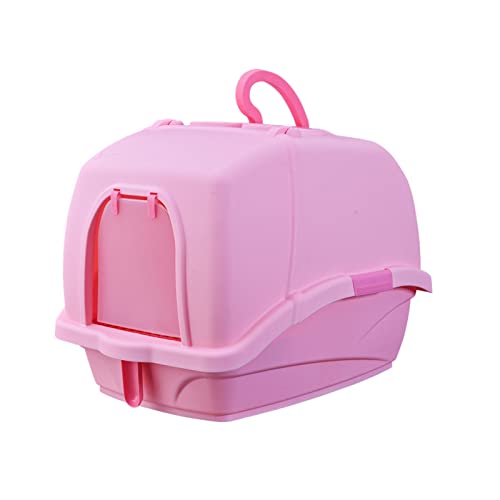 Automatische Katzentoilette Katzen-Sandbecken Deluxe, Supergröße, vollständig geschlossene, spritzerfreie Katzentoilette, Bettpfanne, Katzentoiletten-Trainingsset, Haustier-Katzenklo-Produkt (Color : Automatische Katzentoilette Katzen-Sandbecken Deluxe, Supergröße, vollständig geschlossene, spritzerfreie Katzentoilette, Bettpfanne, Katzentoiletten-Trainingsset, Haustier-Katzenklo-Produkt (Color : von ZHELLY