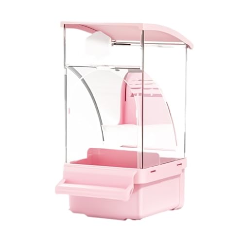 Kunststoff Anti Spill Papageien Futtermittel Mit Abnehmbarem Design Für Einfache Reinigung Von Vogelkäfig Accessoire Lebensmittel Spender Behälter Automatischer Vogel Lebensmittel Spender von ZHENNB