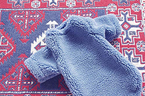ZHIHAN Sphinx Dicke Weste Pullover haarlose Katze hypoallergen Herbst und Winterkleidung, Blauer Pullover, M von ZHIHAN