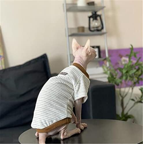 ZHIHAN Sphinx Katzenkleidung haarlose Katze Devon Frühling und Herbst 4-beinige Pulloverjacke, Pullover, XL von ZHIHAN