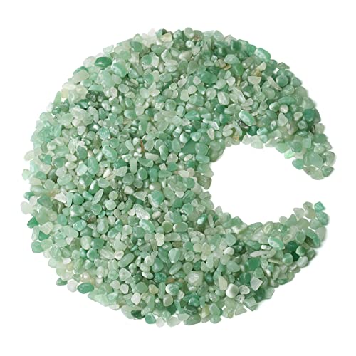 ZHIYUXI Grüner Aventurin-Kristallsplitter, Großpackung für Aquarien, Steine, Kies, Vase, Füllsteine, Kristalle für Kerzenherstellung, Hexen-Set, Kies für Pflanzen, Quarzsand, Terrarium, Zubehör, 0,5 ZHIYUXI Grüner Aventurin-Kristallsplitter, Großpackung für Aquarien, Steine, Kies, Vase, Füllsteine, Kristalle für Kerzenherstellung, Hexen-Set, Kies für Pflanzen, Quarzsand, Terrarium, Zubehör, 0,5 von ZHIYUXI