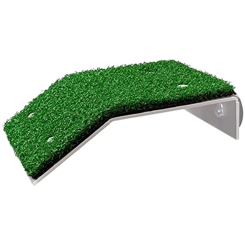 ZHIZAIHU Rasenschildkröte Basking Turtle Resting Basking, Simulation Grass Turtle Ramp for Turtle Tank, Reptile L ZHIZAIHU Rasenschildkröte Basking Turtle Resting Basking, Simulation Grass Turtle Ramp for Turtle Tank, Reptile L von ZHIZAIHU