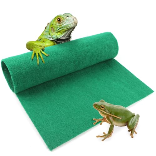 ZHOUBA Reptilienteppich, Wasseraufnahme, Reptilienkäfigmatte, Tankzubehör für Eidechse, Bartagamen, Schildkröte, Schlange, Leopard L ZHOUBA Reptilienteppich, Wasseraufnahme, Reptilienkäfigmatte, Tankzubehör für Eidechse, Bartagamen, Schildkröte, Schlange, Leopard L von ZHOUBA
