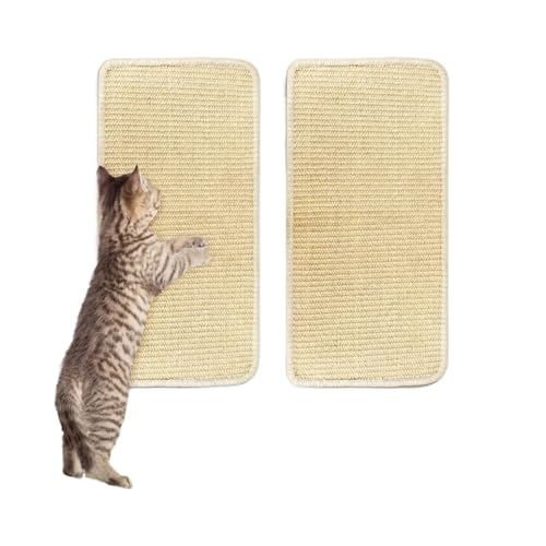 Kratzbrett Katzenkratzbrett Wand Anti-Katzenkratz-Sofa DIY Katzenkratzbrett Sofa Schutz Haustiermatte Liefert 50 * 30cm(2pcs-Yellow) von ZHOUXYFDC