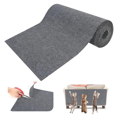 Kratzbrett Katzenkratzmatte, Selbstklebende Teppichmatte, Ersatz for Katzenbaumregale, Pfosten, Couch, Wand, Möbel, Stufen, DIY(40X200cm) von ZHOUXYFDC