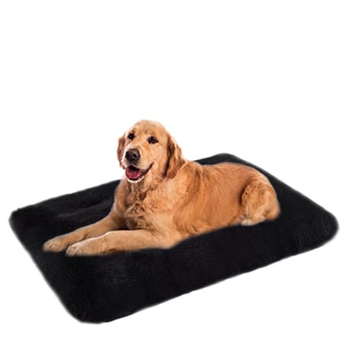 ZHULONGRUSHUI Hundebett Waschbar,Plüsch Flauschig Hundekorb Hundebett,Haustierbett,Hundesofa,Hundekissen,Rutschfestes Hundematte,Weich& Bequem,für Kleine,Mittlere und Große Hunde Katzen(Schwarz) ZHULONGRUSHUI Hundebett Waschbar,Plüsch Flauschig Hundekorb Hundebett,Haustierbett,Hundesofa,Hundekissen,Rutschfestes Hundematte,Weich& Bequem,für Kleine,Mittlere und Große Hunde Katzen(Schwarz) von ZHULONGRUSHUI
