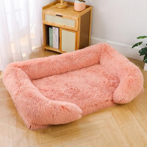 ZHULONGRUSHUI Orthopädisches Hundebett, Katzenbett, flauschige Hundematratze, großes Memory-Schaum-Hundesofa, Haustierbett mit abnehmbarem, waschbarem Bezug, M, für kleine und mittelgroße Hunde (Rosa) ZHULONGRUSHUI Orthopädisches Hundebett, Katzenbett, flauschige Hundematratze, großes Memory-Schaum-Hundesofa, Haustierbett mit abnehmbarem, waschbarem Bezug, M, für kleine und mittelgroße Hunde (Rosa) von ZHULONGRUSHUI