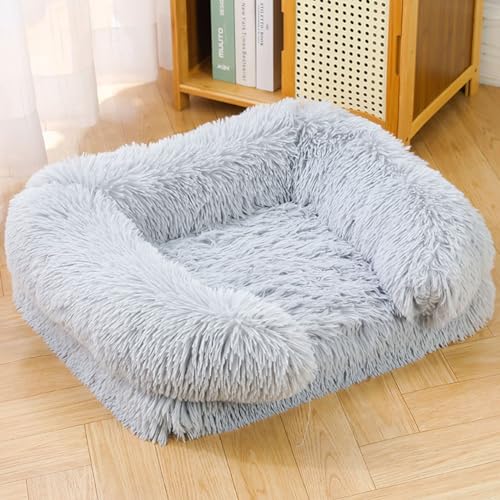 ZHULONGRUSHUI Orthopädisches Hundebett, Katzenbett, flauschige Hundematratze, großes Memory-Schaum-Hundesofa, Haustierbett mit abnehmbarem, waschbarem Bezug, M, für kleine und mittelgroße Hunde ZHULONGRUSHUI Orthopädisches Hundebett, Katzenbett, flauschige Hundematratze, großes Memory-Schaum-Hundesofa, Haustierbett mit abnehmbarem, waschbarem Bezug, M, für kleine und mittelgroße Hunde von ZHULONGRUSHUI