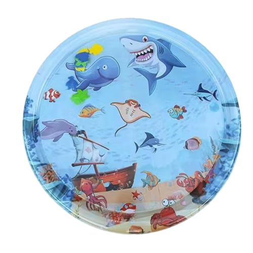 ZHUMCCY Aufblasbare Sensorische Wassermatte Für Haustier Und Baby, 100cm Sensorische Wasser Spielmatte, Wasserspielmatte Baby Spielzeug Cartoon Interaktiv Spielmatte Für Hund Und Katze ZHUMCCY Aufblasbare Sensorische Wassermatte Für Haustier Und Baby, 100cm Sensorische Wasser Spielmatte, Wasserspielmatte Baby Spielzeug Cartoon Interaktiv Spielmatte Für Hund Und Katze von ZHUMCCY