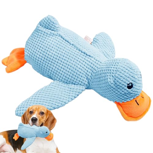 ZHUMCCY Entenhundekauspielzeug, Plüsch Ente Hundespielzeug Quietschspielzeug, Interaktives Plüsch Hunde Kauspielzeug Für Das Hundetraining, Gegen Langeweile ZHUMCCY Entenhundekauspielzeug, Plüsch Ente Hundespielzeug Quietschspielzeug, Interaktives Plüsch Hunde Kauspielzeug Für Das Hundetraining, Gegen Langeweile von ZHUMCCY