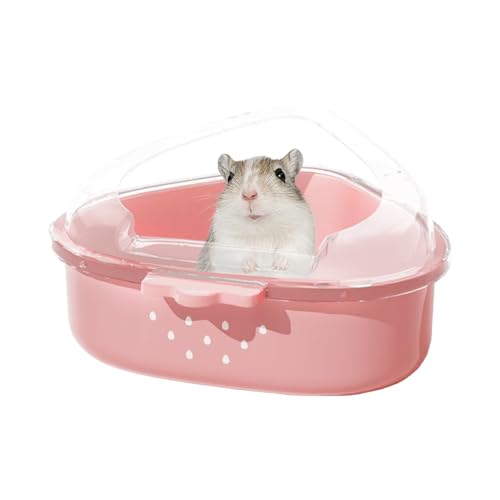 ZHUMCCY Hamster Sandbad Behälter, Transparente Deckel Großes Hamster Badezimmer, Kleintierstreu Für Schlafen Verstecken Spielen Lemming Gerbil Spielplatz Erkunden ZHUMCCY Hamster Sandbad Behälter, Transparente Deckel Großes Hamster Badezimmer, Kleintierstreu Für Schlafen Verstecken Spielen Lemming Gerbil Spielplatz Erkunden von ZHUMCCY