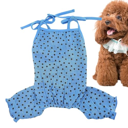 ZHUMCCY Haustierkleiderweste, T -Shirt für Hunde - Sternform Haustierkleidung,Welpengurtrock für mittlere Rassen französische Bulldogge Bichon Sommer Spring Outfit ZHUMCCY Haustierkleiderweste, T -Shirt für Hunde - Sternform Haustierkleidung,Welpengurtrock für mittlere Rassen französische Bulldogge Bichon Sommer Spring Outfit von ZHUMCCY