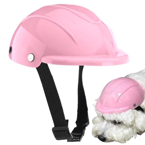 ZHUMCCY Hund Helm - Wasserdichter Hund Helm für Kleine Hunderassen - Winddichte Kopfbedeckung für Alle Rassen Katzen Welpen Reiten Camping Radfahren Reisen Outdoor von ZHUMCCY