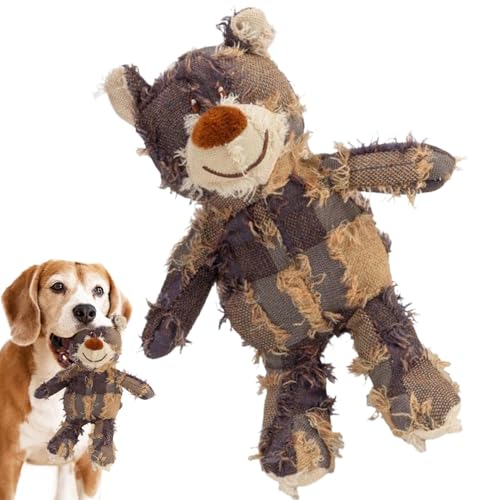 ZHUMCCY Hunde Robust Bear, Weiches Kauspielzeug für Haustiere weiches Kauspielzeug Interaktives Robustes Hundespielzeug für Training und Begleitung verwendet ZHUMCCY Hunde Robust Bear, Weiches Kauspielzeug für Haustiere weiches Kauspielzeug Interaktives Robustes Hundespielzeug für Training und Begleitung verwendet von ZHUMCCY