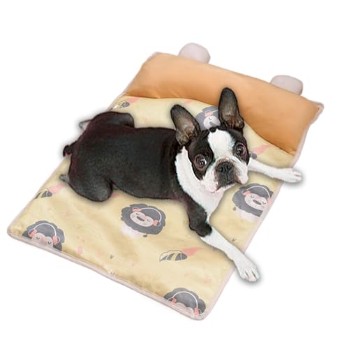 ZHUMCCY Hundekühlmatte - Kühlende Bettmatte Für Haustiere Mit Höcker - Eismatte mit Kissen für Transportbox Käfig Hundezuhause Sofa Auto bei drinnen draußen ZHUMCCY Hundekühlmatte - Kühlende Bettmatte Für Haustiere Mit Höcker - Eismatte mit Kissen für Transportbox Käfig Hundezuhause Sofa Auto bei drinnen draußen von ZHUMCCY