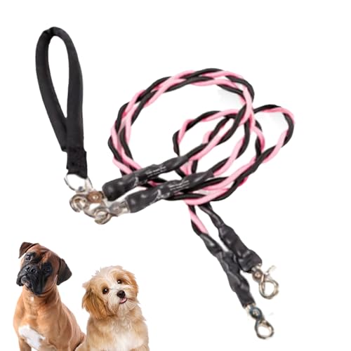 ZHUMCCY Hundeseil | Flexible Führleine Doppelt Verstärkt,Robustes strapazierfähiges Hundezubehör für Outdoor-Aktivitäten wie Park Training Spaziergänge mit sicherer Ausführung und Zerrfestigkeit ZHUMCCY Hundeseil | Flexible Führleine Doppelt Verstärkt,Robustes strapazierfähiges Hundezubehör für Outdoor-Aktivitäten wie Park Training Spaziergänge mit sicherer Ausführung und Zerrfestigkeit von ZHUMCCY