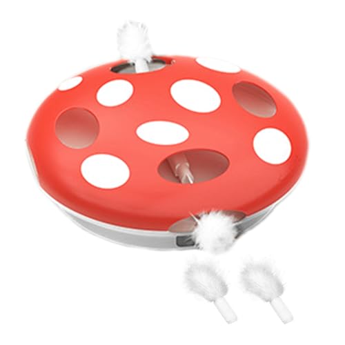 ZHUMCCY Interaktives Katzenspielzeug, interaktives Spielzeug für Innenkatzen | Wiederaufladbare automatische Katzenteaserspielzeug mit 7 Löchern,Pet Interaction -Übungen für das Spielen, Erforschen, ZHUMCCY Interaktives Katzenspielzeug, interaktives Spielzeug für Innenkatzen | Wiederaufladbare automatische Katzenteaserspielzeug mit 7 Löchern,Pet Interaction -Übungen für das Spielen, Erforschen, von ZHUMCCY