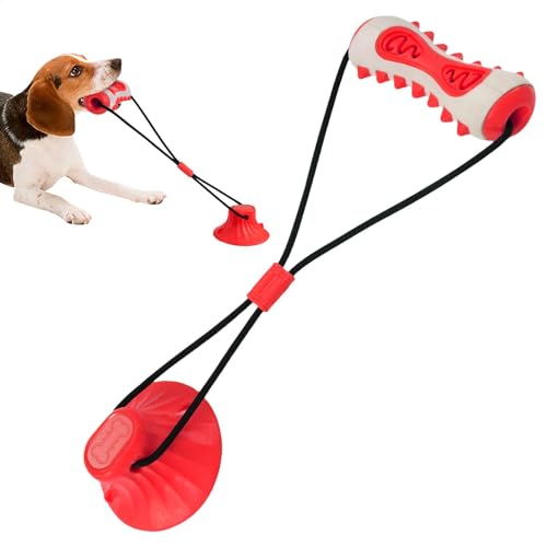 ZHUMCCY Kauspielzeug für Hunde mit Saugnapf, lustiges Hundespielzeug, tragbares Haustierzubehör, multifunktionale Zerrspiele für Zuhause, Reisen, Outdoor ZHUMCCY Kauspielzeug für Hunde mit Saugnapf, lustiges Hundespielzeug, tragbares Haustierzubehör, multifunktionale Zerrspiele für Zuhause, Reisen, Outdoor von ZHUMCCY