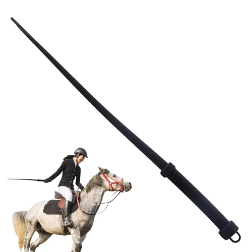 ZHUMCCY Training Peitsche, Reitpeitsche für,Silikon Reitpferpfer Peitsche - Trainingswerkzeug mit Komfortables Griff und Cosplay -Geräte für Reitsportarten von ZHUMCCY