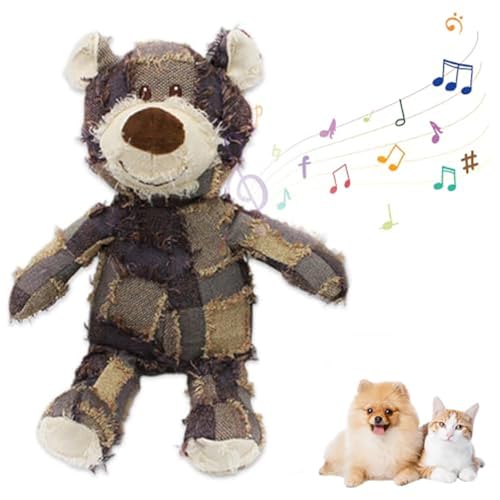 ZHUMCCY Unzerstörbarer Bär, Hundespielzeug, unzerstörbarer Bär, unzerbrechlicher Bär, Hundespielzeug, unzerstörbares Haustier-Plüsch-Quietschspielzeug, interaktives bissfestes Hundespielzeug, ZHUMCCY Unzerstörbarer Bär, Hundespielzeug, unzerstörbarer Bär, unzerbrechlicher Bär, Hundespielzeug, unzerstörbares Haustier-Plüsch-Quietschspielzeug, interaktives bissfestes Hundespielzeug, von ZHUMCCY