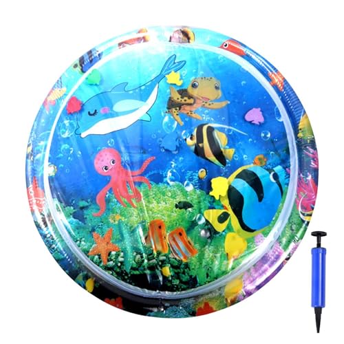 ZHUMCCY Wassermatte für Katzen, Wasserspielmatte für Katzen | Wasserssensorische Pad aufblasbare Spielmatte,Kühlkissen mit Pumpe, Haustierversorgungen verdickte Matte Interaktives Spielzeug für Katzen ZHUMCCY Wassermatte für Katzen, Wasserspielmatte für Katzen | Wasserssensorische Pad aufblasbare Spielmatte,Kühlkissen mit Pumpe, Haustierversorgungen verdickte Matte Interaktives Spielzeug für Katzen von ZHUMCCY