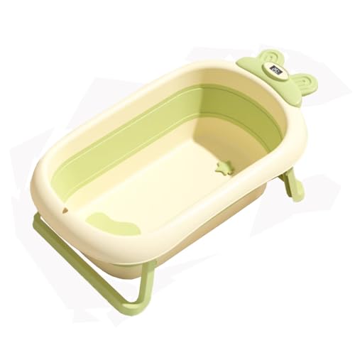 ZHXQRP Multifunktionale zusammenklappbare Haustier Badewanne Mit Anti-Rutsch-Pad für Welpen kleine Hunde Katzen tragbares und platzsparendes Design(Green) von ZHXQRP