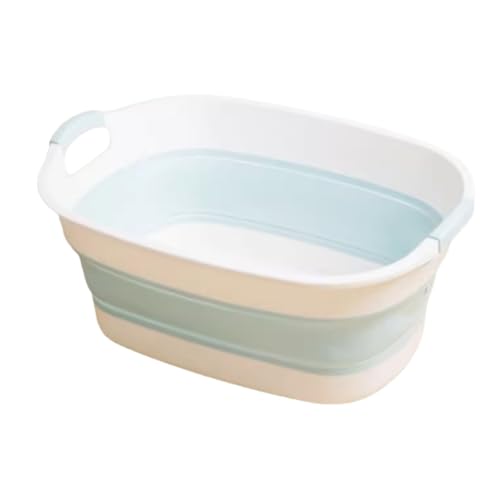 ZHXQRP Tragbare Badewanne mit Abflussloch Einfache und Reinigen Bedienung for Welpen Kleine Hunde Katzen Hundebadewanne(Blue) von ZHXQRP