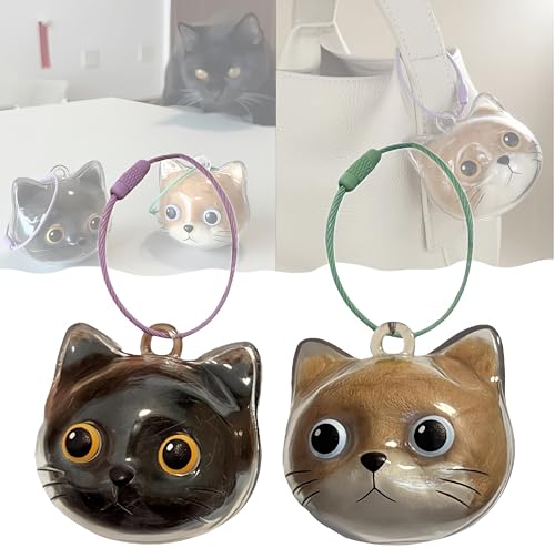 ZHYAKLD Cat Mao Storage,Katzenhaar SchlüSselanhäNger,Tierhaar-Andenken,Katzenhaar-Aufbewahrungsflasche,Cat Keychain Hair Storage Bottle für DIY-Liebhaber, Haustierdekoration, Geschenk (Option A+B) von ZHYAKLD