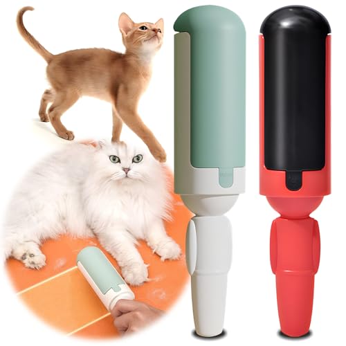 2 Stück Wiederverwendbare Fusselrolle für Tierhaare,Fusselrolle Wiederverwendbar,Fusselrolle Tierhaare Geeignet für Kleidung,Teppiche,Schlafzimmer zur Reinigung aller Arten von Tierhaaren,Grüner + Rot 2 Stück Wiederverwendbare Fusselrolle für Tierhaare,Fusselrolle Wiederverwendbar,Fusselrolle Tierhaare Geeignet für Kleidung,Teppiche,Schlafzimmer zur Reinigung aller Arten von Tierhaaren,Grüner + Rot von ZHYLUO