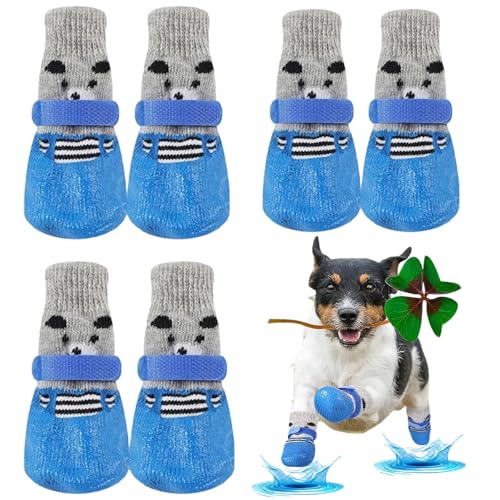 6 Stück Hundesocken Anti-Rutsch,Hundesocken Schuhe Hund Outdoor,wasserdichte Hundeschuhe,Haustier Hundesocken,Hundesocken Anti Rutsch,Pfotenschutz Hund Wasserdicht,für Hunde im Innenbereich im Freien 6 Stück Hundesocken Anti-Rutsch,Hundesocken Schuhe Hund Outdoor,wasserdichte Hundeschuhe,Haustier Hundesocken,Hundesocken Anti Rutsch,Pfotenschutz Hund Wasserdicht,für Hunde im Innenbereich im Freien von ZHYUAN