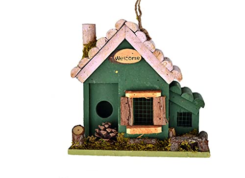 Vogelhaus Hängend Outdoor Deko Landhausstil Landhaus Garten Deko-A Vogelhaus Hängend Outdoor Deko Landhausstil Landhaus Garten Deko-A von ZHZXBDGQ