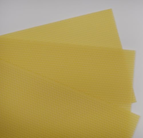 ZI Zschopautaler Imker Mittelwände 5,1mm aus Seuchenfreiem Bienenwachs Dadant Brutraum 420x270mm von ZI Zschopautaler Imker