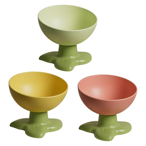 ZIDDAR Erhöhte Katzen Feeder Bowl Verlangsamt Die Fütterungsschale Haustierschale Cartoon Erhöhte Haustierschale ZIDDAR Erhöhte Katzen Feeder Bowl Verlangsamt Die Fütterungsschale Haustierschale Cartoon Erhöhte Haustierschale von ZIDDAR