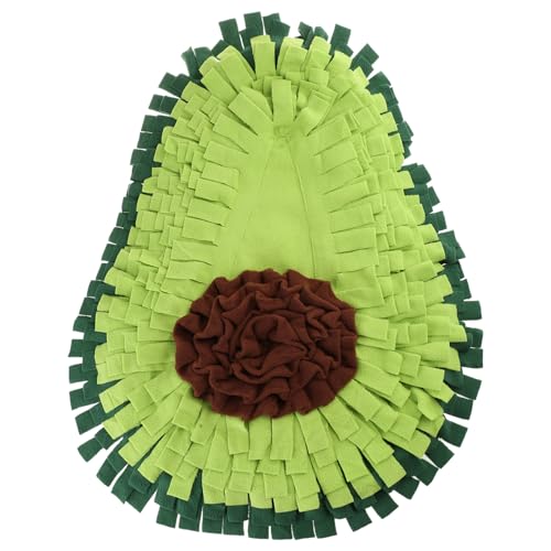 ZIDDAR Snuffle Hundespielzeug Gefülltes Avocado Leckerli Spenderspielzeug Kaubeständiges Weiches Kauspielzeug Für Hunde Die Nahrungssuche Fördert ZIDDAR Snuffle Hundespielzeug Gefülltes Avocado Leckerli Spenderspielzeug Kaubeständiges Weiches Kauspielzeug Für Hunde Die Nahrungssuche Fördert von ZIDDAR